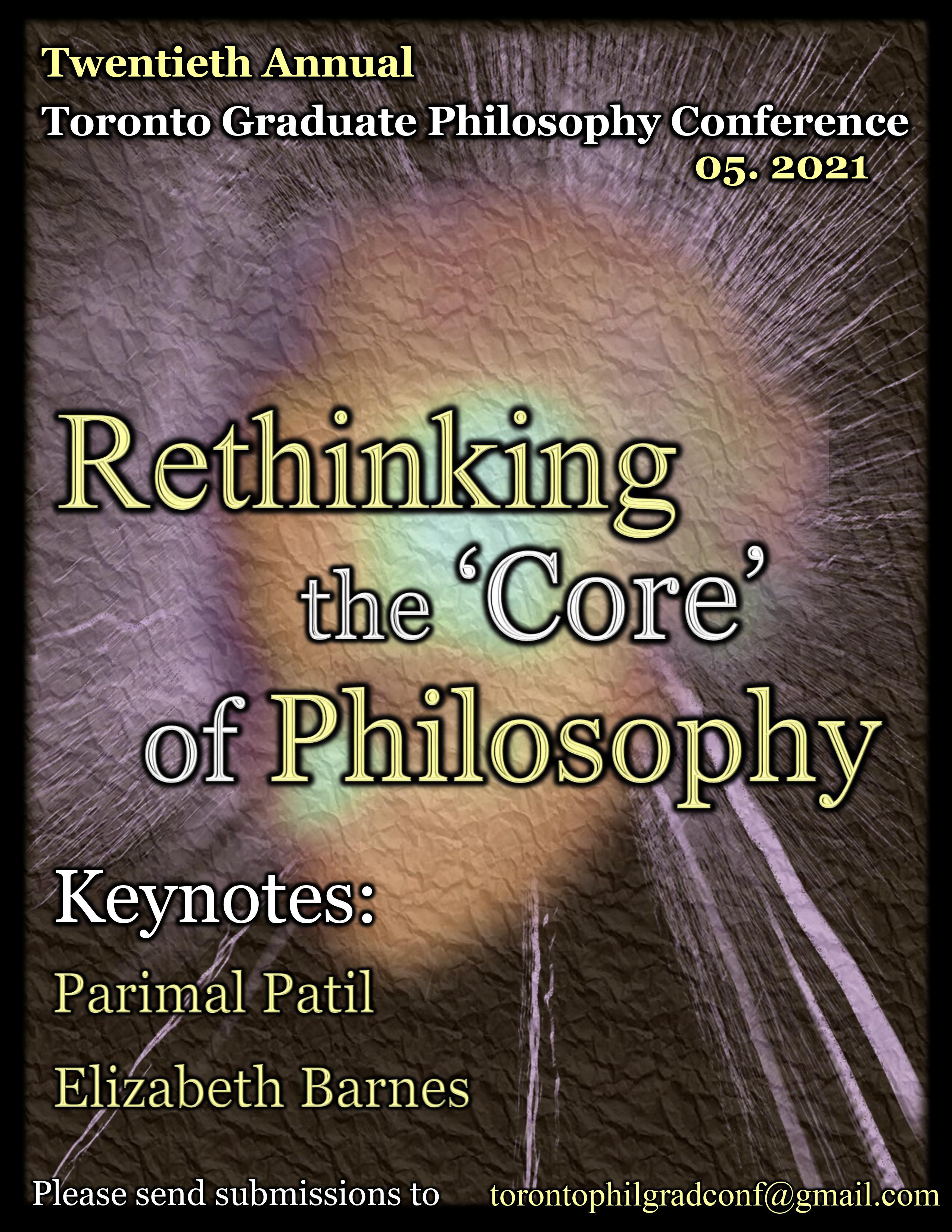 2021 Toronto Philosophy Graduate Conference: Reconstructing Reason